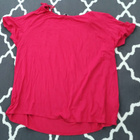 uusi pinkki off shoulder -paita 50-52 - pikkukuva 2