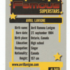 Famous Superstars n:o 048 AVRIL LAVIGNE - pikkukuva 2