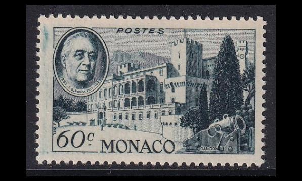 Monaco 324 ** Franklin Rooseveltin kuolema 60 C (1946)