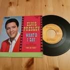 Elvis Presley – What'd I Say 7" ps 1971 Ranska - pikkukuva 1