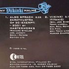 Tony Viikinki Halme -CD-sinkkuja - pikkukuva 2