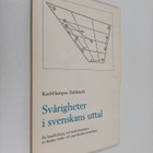 Karl Hampus Dahlstedt : Svårigheter i svenskans uttal : e... - pikkukuva 1