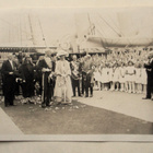 Helsinki Ruotsin kuninkaan vierailu 1925 11,5,x9cm - pikkukuva 1