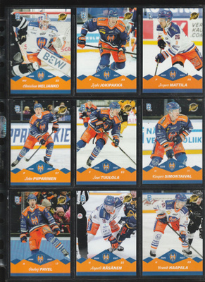 tappara peruskortit+peruserkkarit Team Setti Blueline 26-27