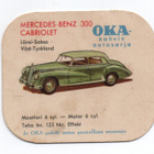 Kahvilappu OKA -Autosarja MERCEDES-BENZ CABRIOLET - pikkukuva 1