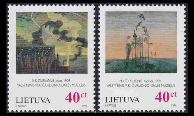 Liettua 617-8 ** Taide (1996)