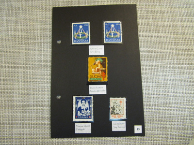 Joulumerkkejä 1946-1956.