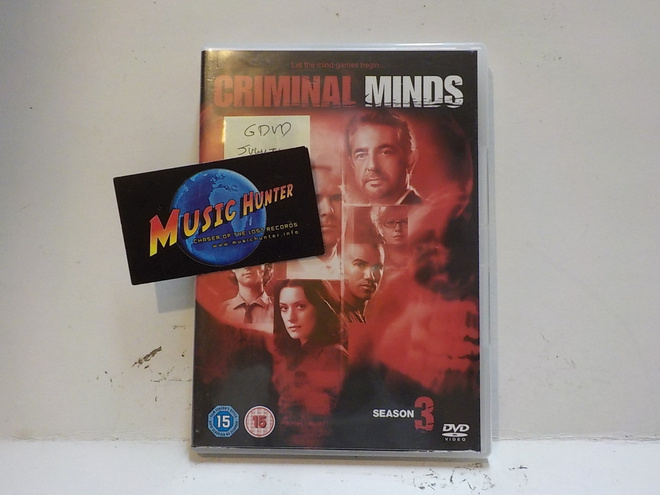 CRIMINAL MINDS - SEASON 3 DVD.