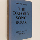 Percy C. Buck : The Oxford song book : melody edition vol. I - pikkukuva 1