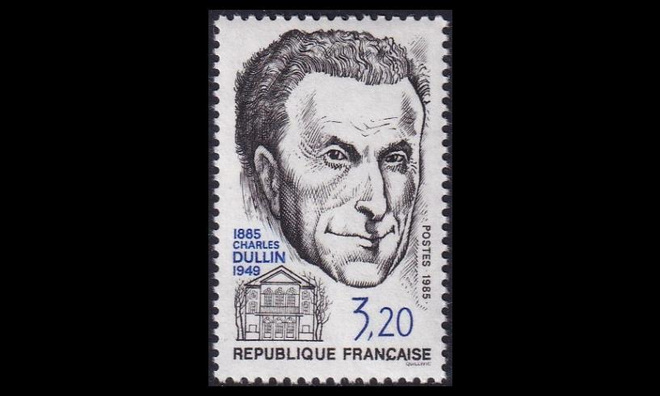 Ranska 2521 ** Charles Dullin (1985)