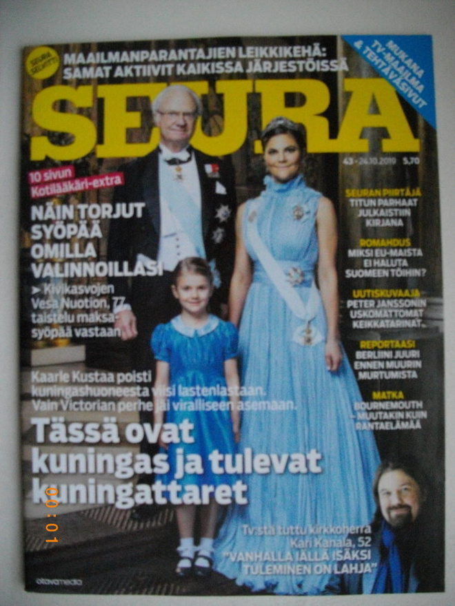 Seura lehti Nro 43/2019 (6.5)