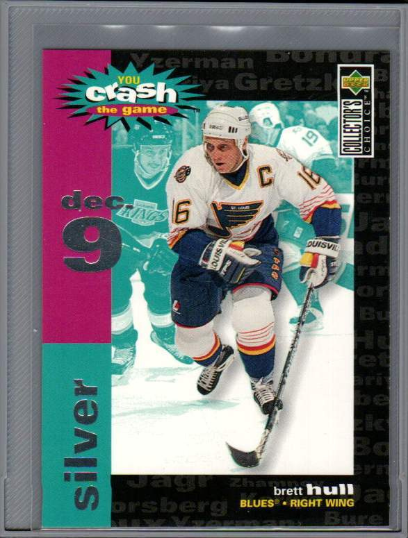 1995-96 Collector's Choice - Crash the Game - Silver - 0,25€