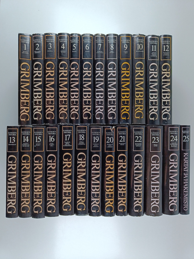 Carl Grimberg : Kansojen historia 1-25