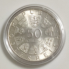 Itävalta 50 Schilling 1973, Theodor Körner, hopeakolikko - pikkukuva 1