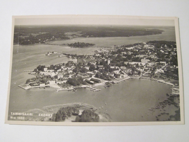 VANHA Postikortti Tammisaari 1950-luku Karhumäki