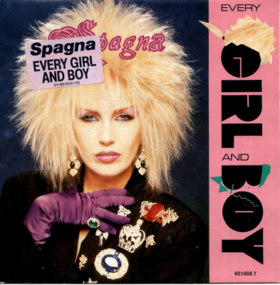 SPAGNA: Every Girl And Boy / Don't Call It Love  7"kk