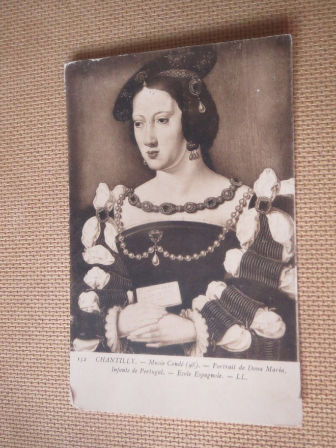 Ecole Espagnole - Portrait de Dona Maria