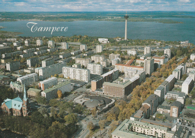 KIRKKOKORTTI - TAMPERE - ALEKSANTERIN KIRKKO - 1