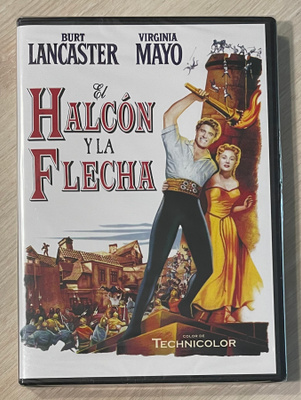 Liekki ja Nuoli (1950) Burt Lancaster, Virginia Mayo (UUSI)