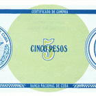 Cuba 5 Pesos 1987 P FX13a #158 - pikkukuva 1