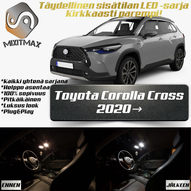 Toyota Corolla Cross (XG10) Sisätilan LED-sarja 