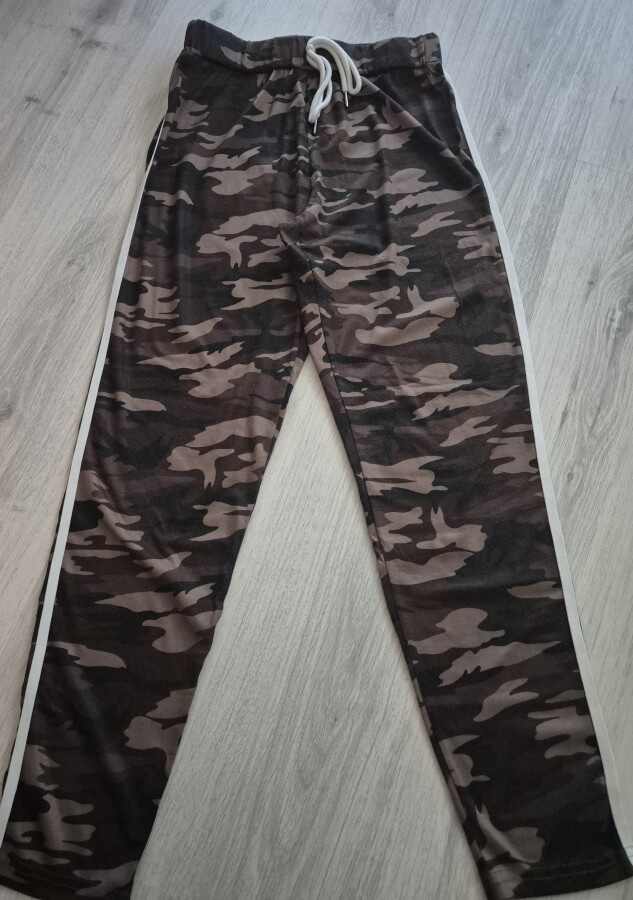 Army kuviolliset Camouflage Trikoohousut - koko L