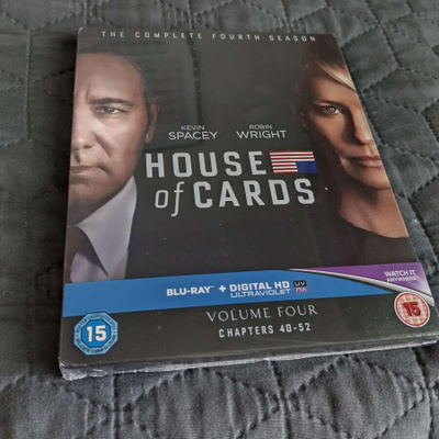 House Of Cards Kausi 4 Blu-ray **muoveissa**