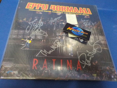 EPPU NORMAALI - RATINA UUSI 2LP+2CD VIIDELLÄ NIMMARILLA  (w)