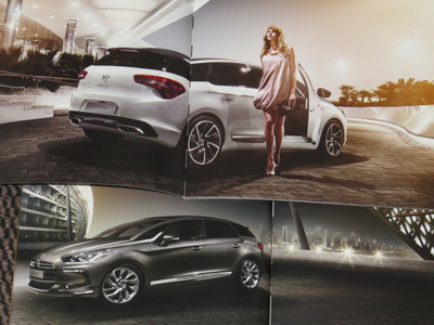 2012 Citroen DS5 PRESTIGE esite - KUIN UUSI - 52 sivua
