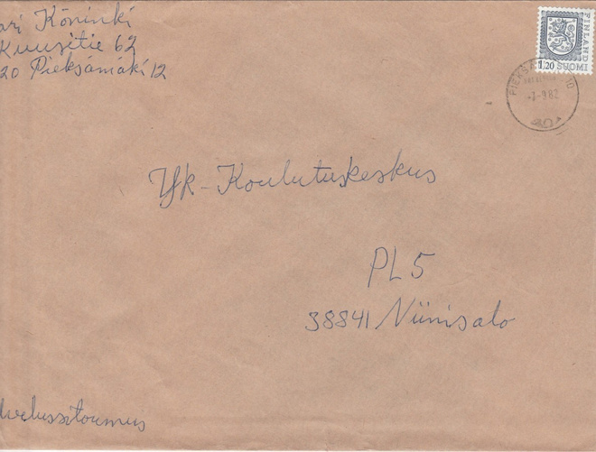 Postileima,  PIEKSÄMÄKI  10