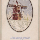 Franz John Tuulimylly talvimaisemassa - pikkukuva 1