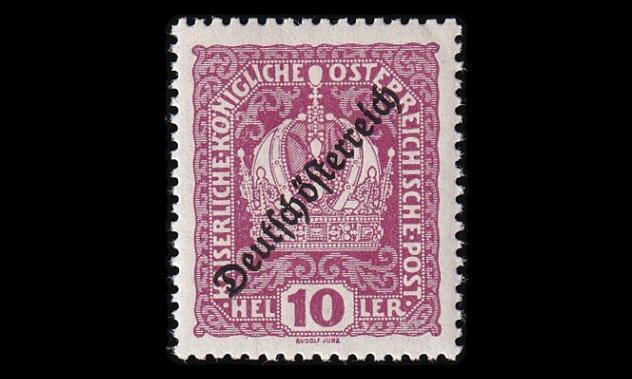 Itävalta 231 ** Deutsch-Österreich 10 H (1918)