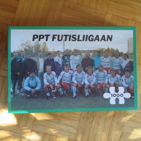 PORI. PPT FUTISLIIGAAN 1000 kpl Palapeli. Harvinaisuus.