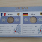 2€ 2013 Ranska + Saksa Monetan erikois 2€-sarjaa UNC - pikkukuva 1