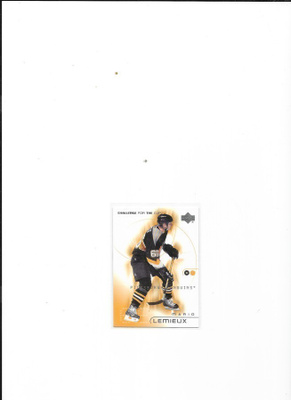2001-02 UD Challenge for The Cup #68 Mario Lemieux