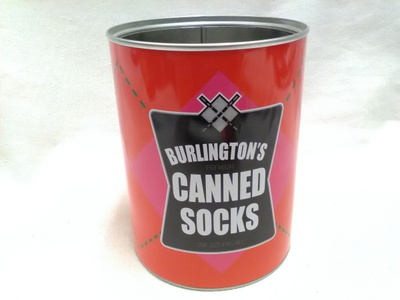 Burlington's Canned Socks peltipurkki