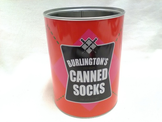 Burlington's Canned Socks peltipurkki