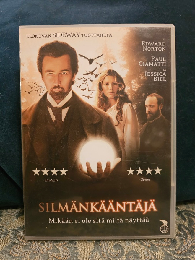 Silmänkääntäjä (DVD) Edward Norton, Jessica Biel
