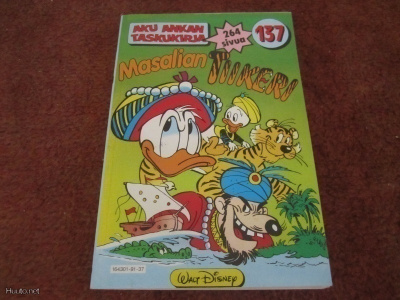 AKU ANKAN TASKUKIRJA 137 - MASALIAN TIIKERI