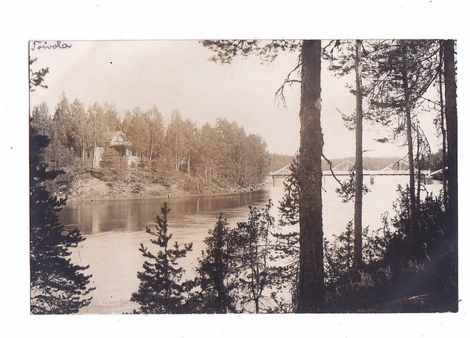 VANHA Valokuva Leppävirta Toivola 1920-l