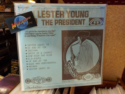 LESTER YOUNG - THE PRESIDENT VOLUME TWO OF SIX M-/M- LP