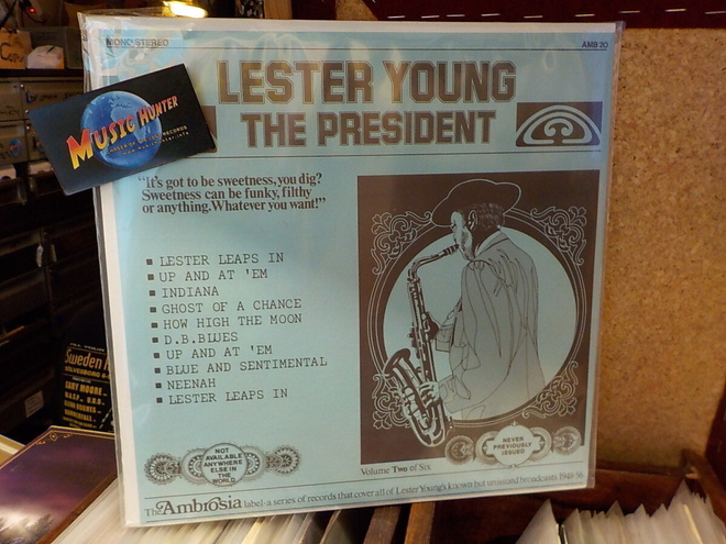 LESTER YOUNG - THE PRESIDENT VOLUME TWO OF SIX M-/M- LP