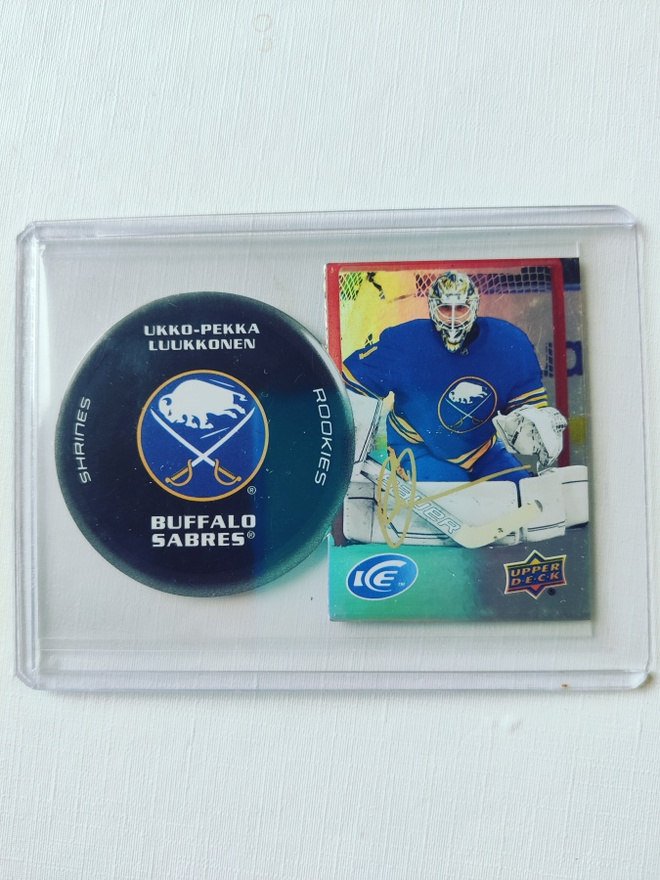 U-K Luukkonen - 21-22 UD Ice Shrines Rookie