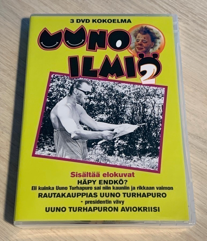Uuno Turhapuro -kokoelma (1977-1981) 3DVD