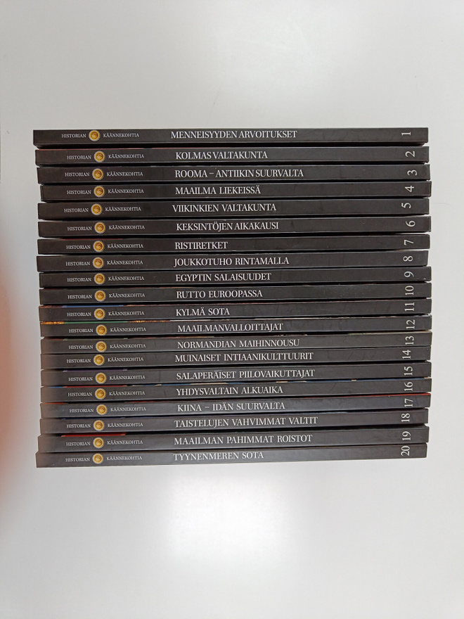 Historian käännekohtia 1-20 : Menneisyyden arvoitukset ; ...