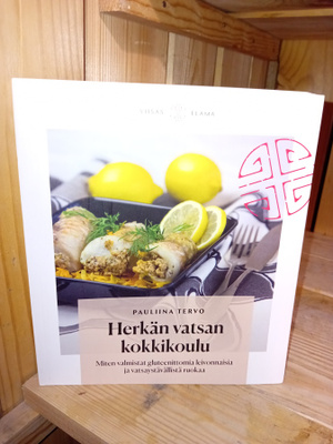 Pauliina Tervo : Herkän vatsan kokkikoulu ( SIS POSTIKULU)