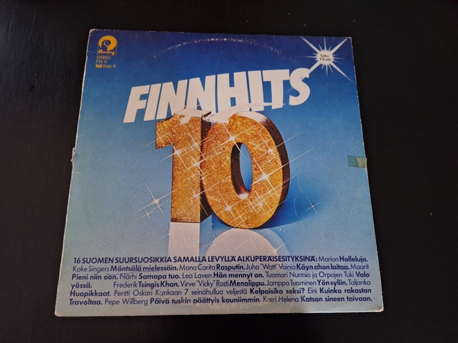FINNHITS 10 - Mona Carita, Seppo Närhi ym.  ( LP . VINYYLI )