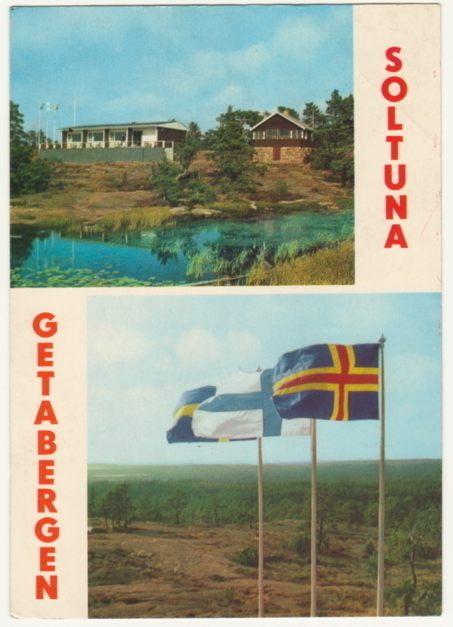 Ahvenanmaa Åland Soltuna Getabergen 1970