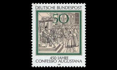 Saksa 1051 ** Augsburgin tunnustus 450v (1980)