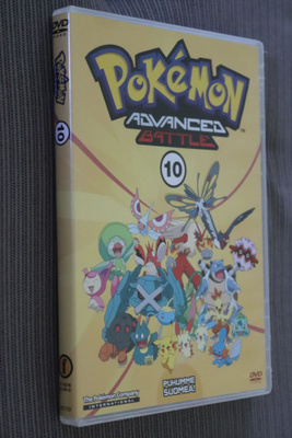 DVD Pokemon Advanced Battle 10 ( 2004 suomipuhe )
